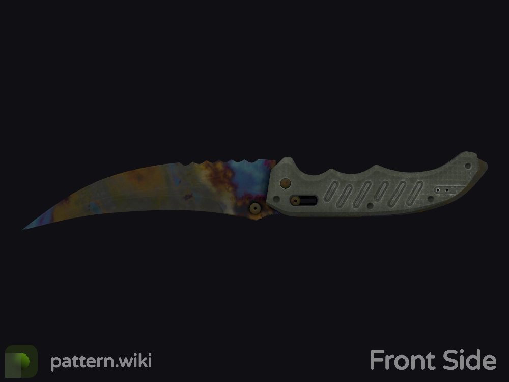 Flip Knife Case Hardened seed 161