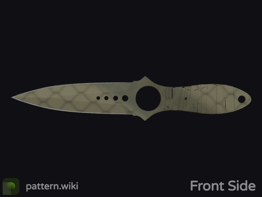 Skeleton Knife Safari Mesh seed 930