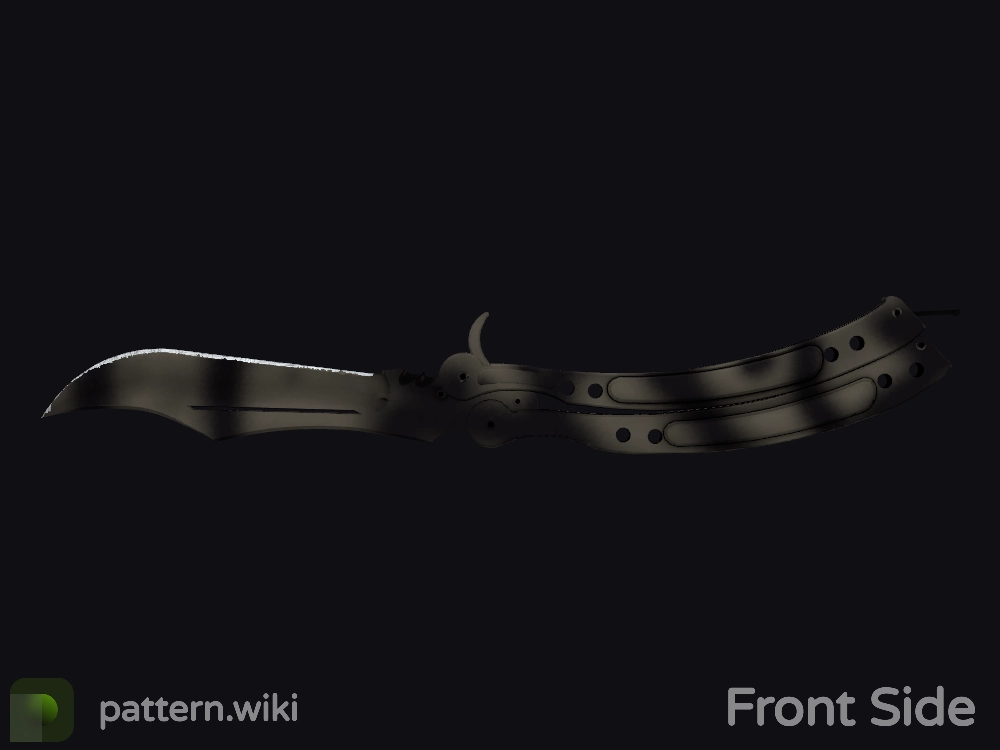 Butterfly Knife Scorched seed 373