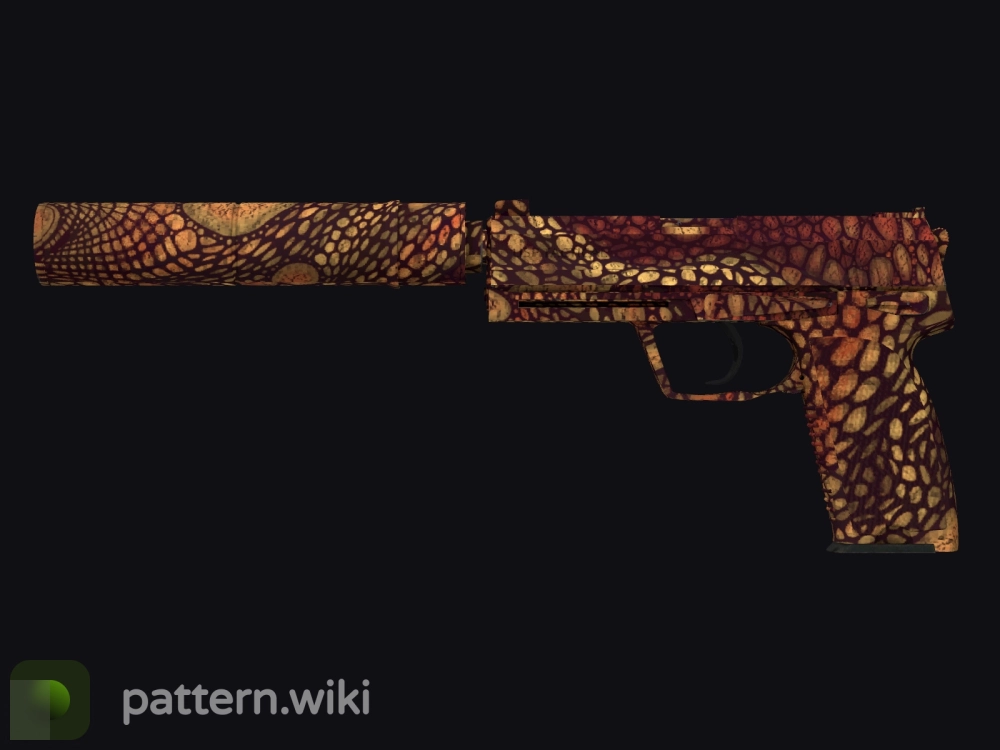 USP-S Orange Anolis seed 697