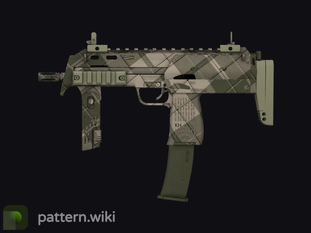 MP7 Olive Plaid seed 39