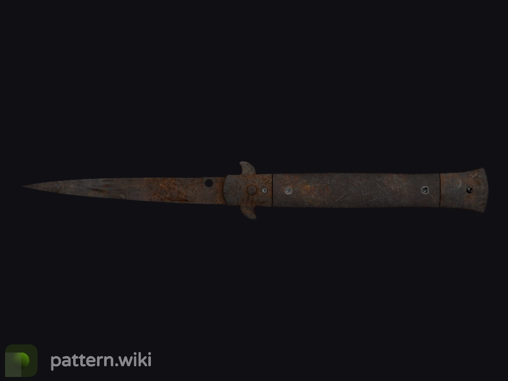 Stiletto Knife Rust Coat seed 14