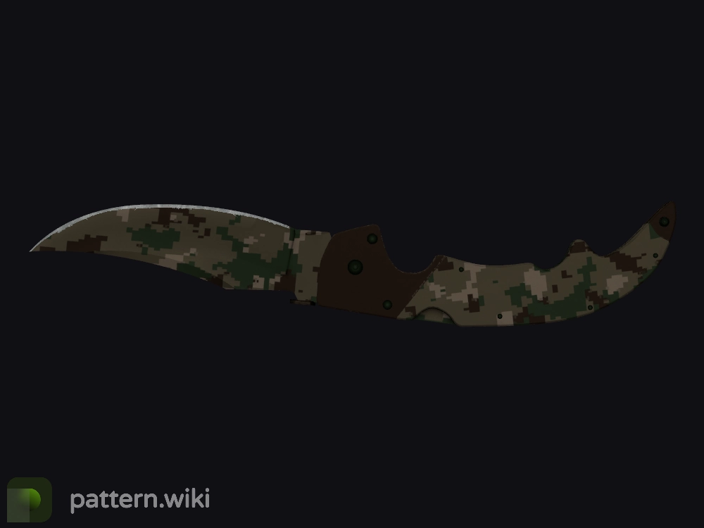 Falchion Knife Forest DDPAT seed 265