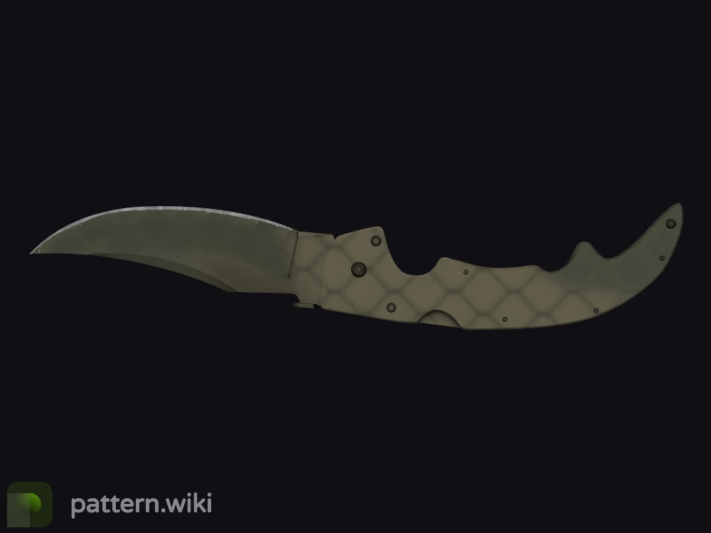 Falchion Knife Safari Mesh seed 316