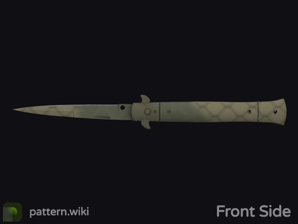 Stiletto Knife Safari Mesh seed 162