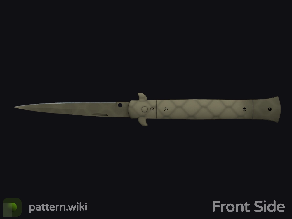 Stiletto Knife Safari Mesh seed 366