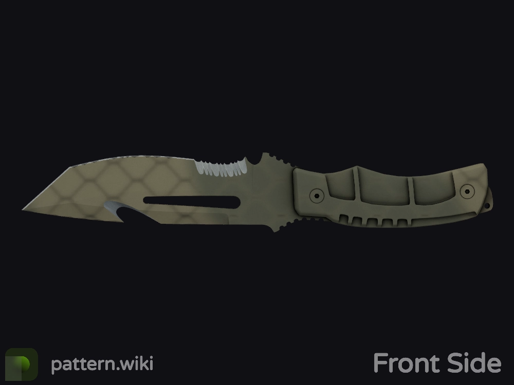 Survival Knife Safari Mesh seed 848