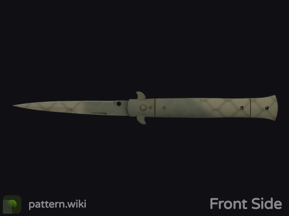 Stiletto Knife Safari Mesh seed 742