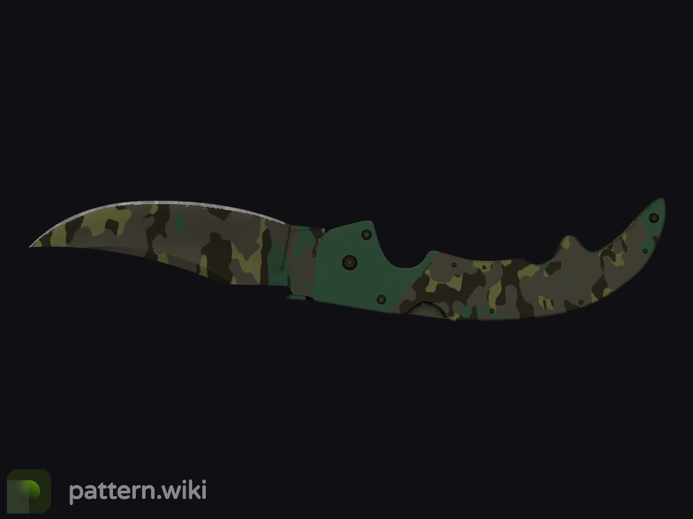 Falchion Knife Boreal Forest seed 302