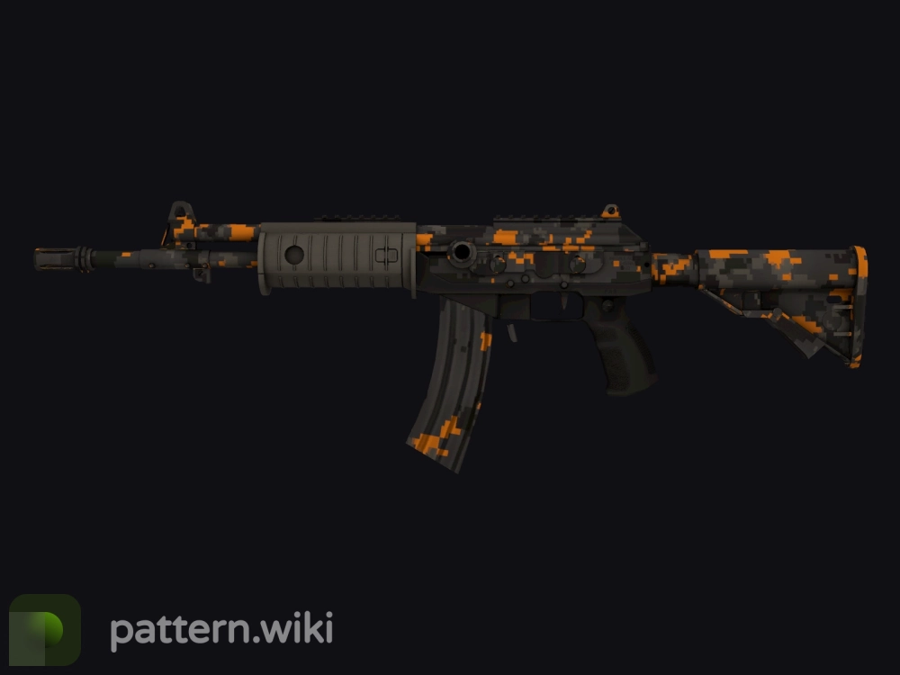 Galil AR Orange DDPAT seed 815