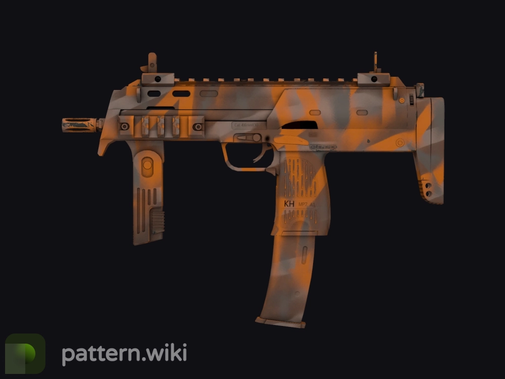 MP7 Orange Peel seed 962