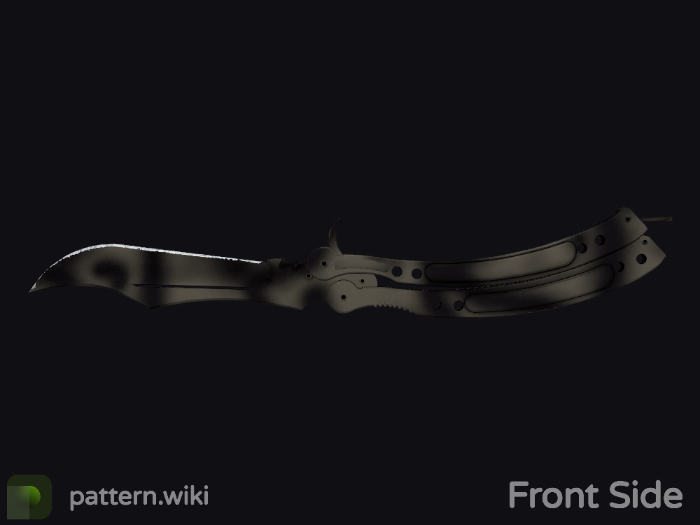 Butterfly Knife Scorched seed 484