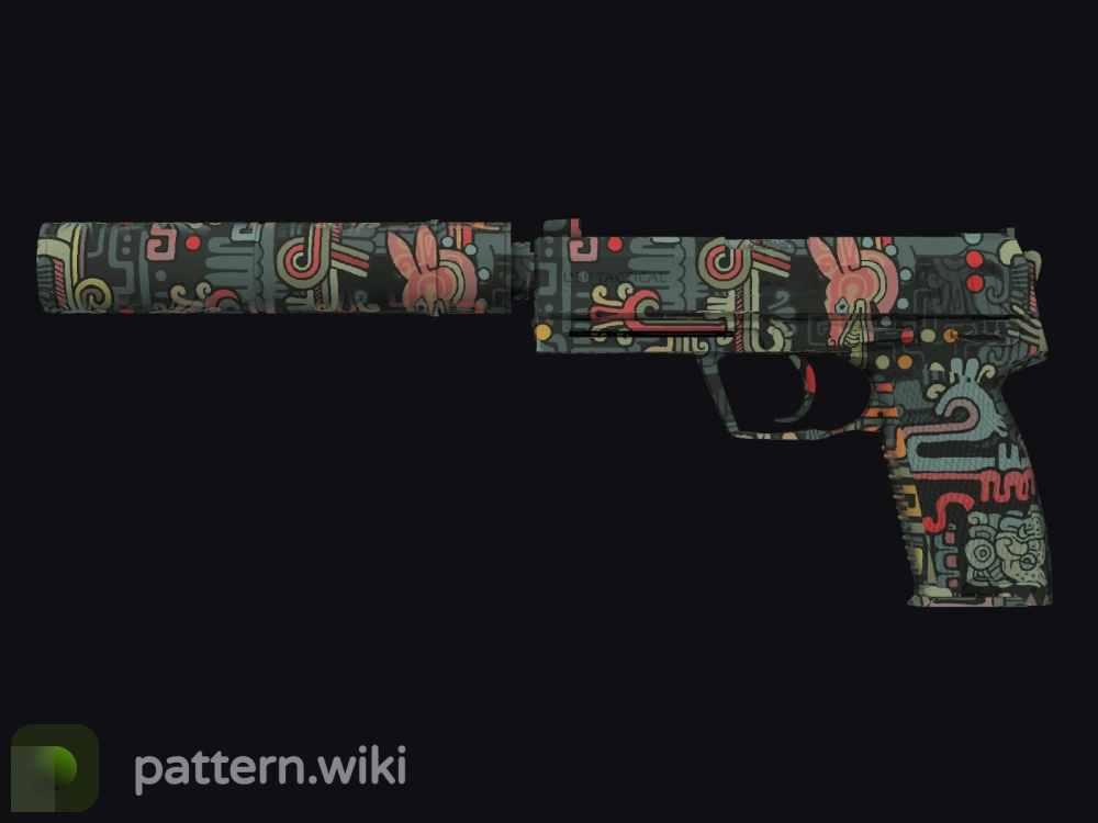 USP-S Ancient Visions seed 808