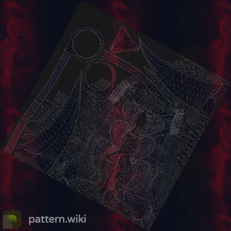 Karambit Doppler seed 306 pattern template