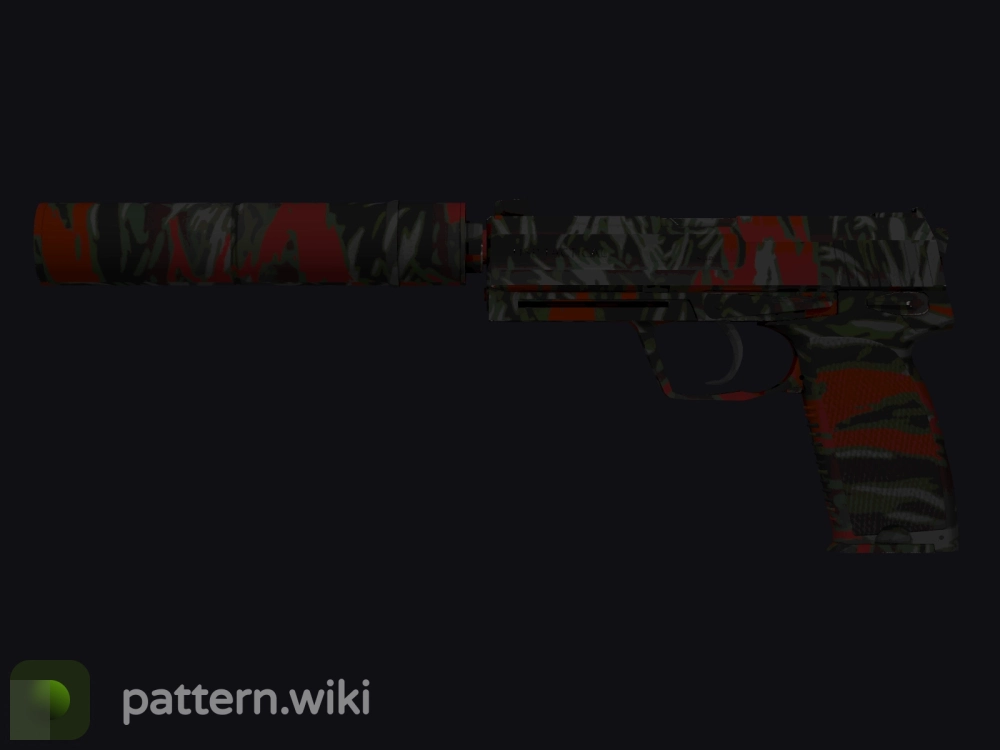 USP-S Blood Tiger seed 186