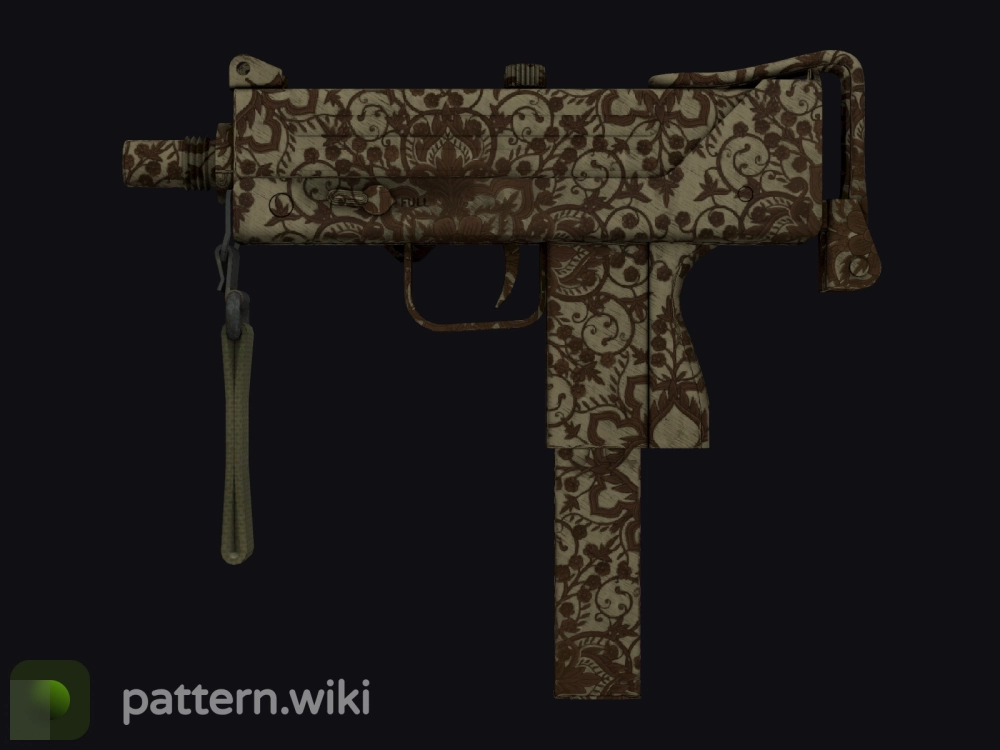 MAC-10 Sienna Damask seed 697