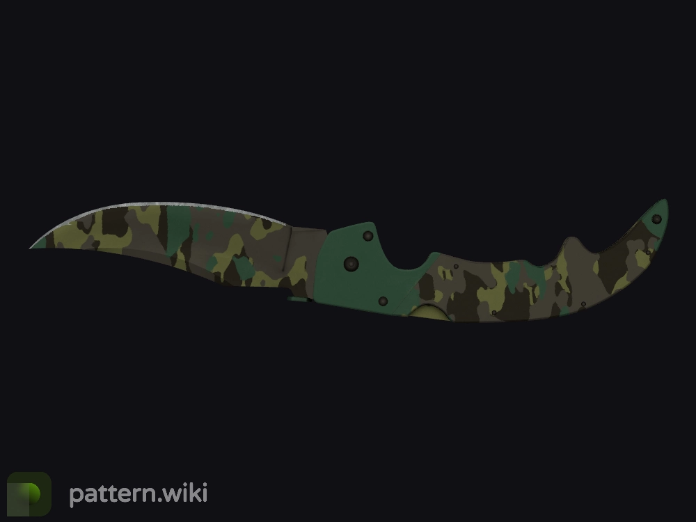 Falchion Knife Boreal Forest seed 582