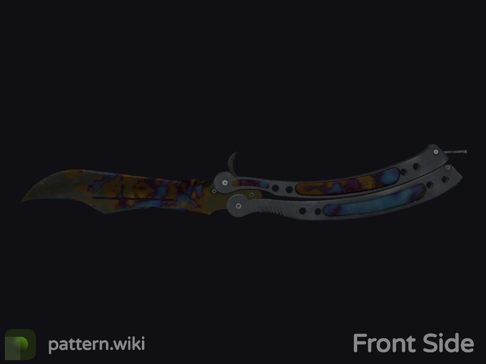 Butterfly Knife Case Hardened seed 791