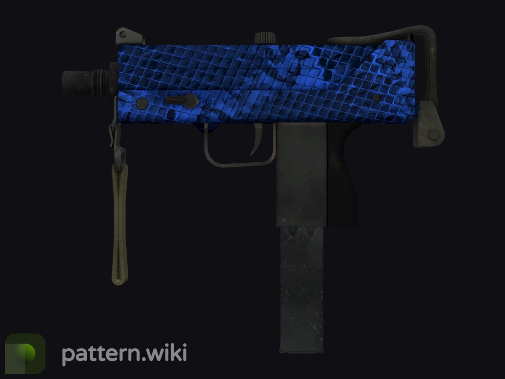 MAC-10 Lapis Gator seed 317