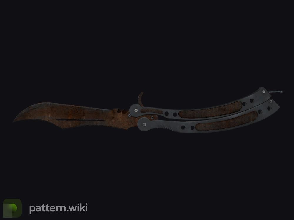 Butterfly Knife Rust Coat seed 769