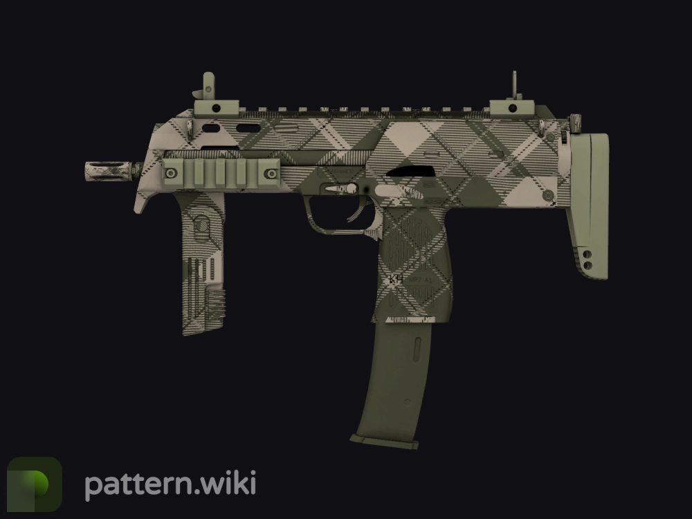 MP7 Olive Plaid seed 706