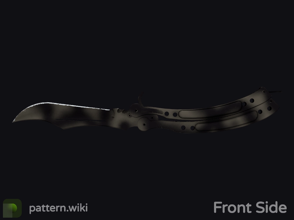 Butterfly Knife Scorched seed 447