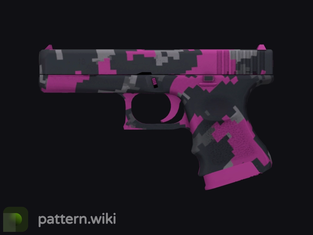 Glock-18 Pink DDPAT seed 523