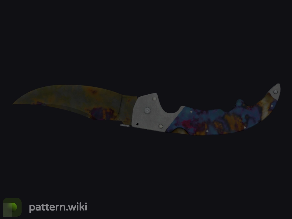 Falchion Knife Case Hardened seed 140