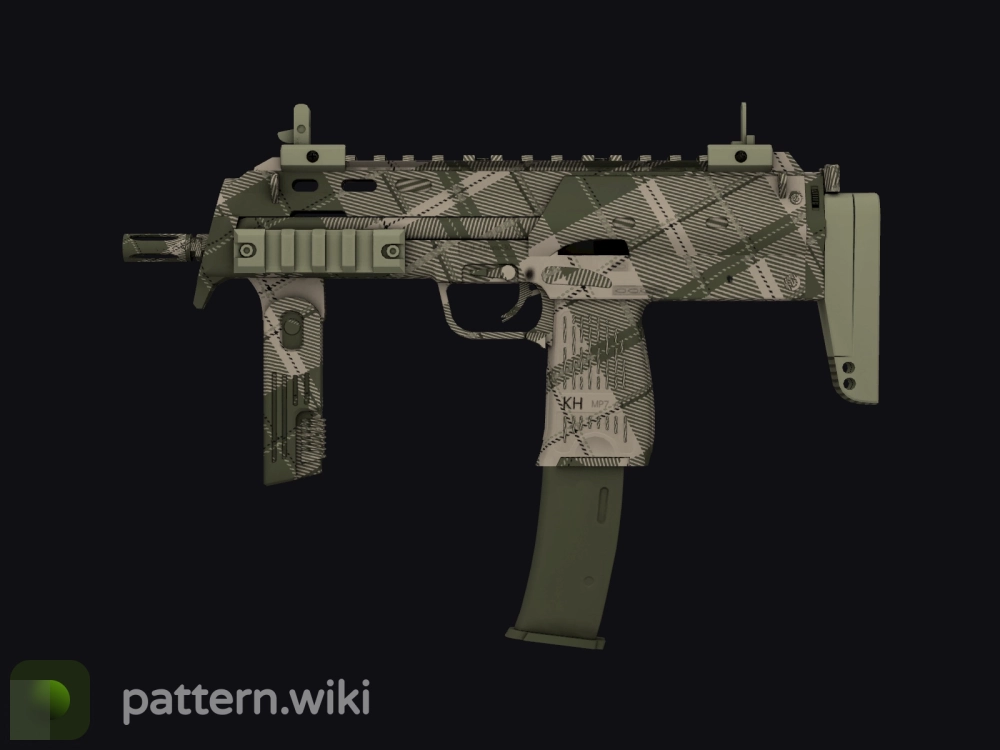 MP7 Olive Plaid seed 916