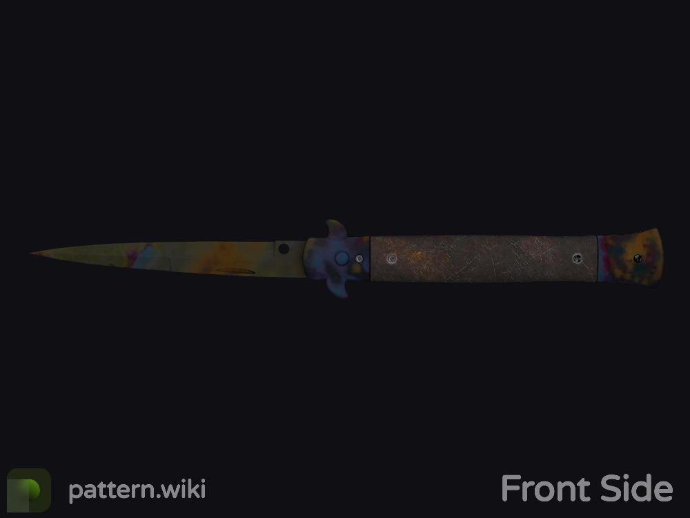 Stiletto Knife Case Hardened seed 212