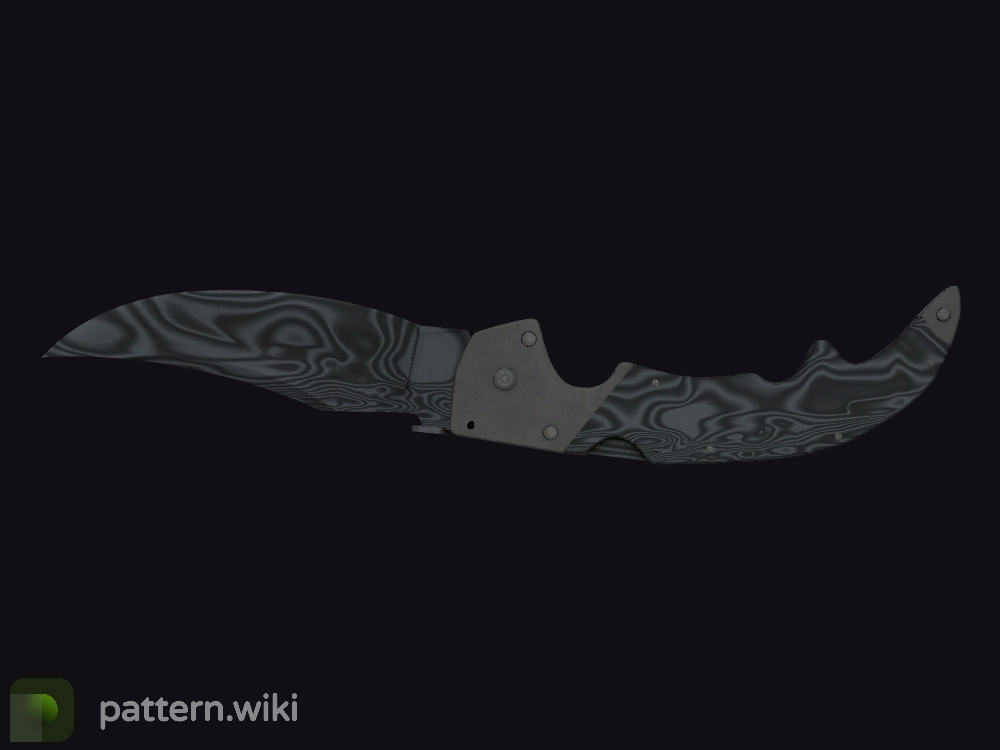 Falchion Knife Damascus Steel seed 22