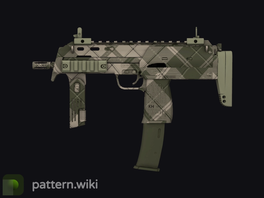 MP7 Olive Plaid seed 412