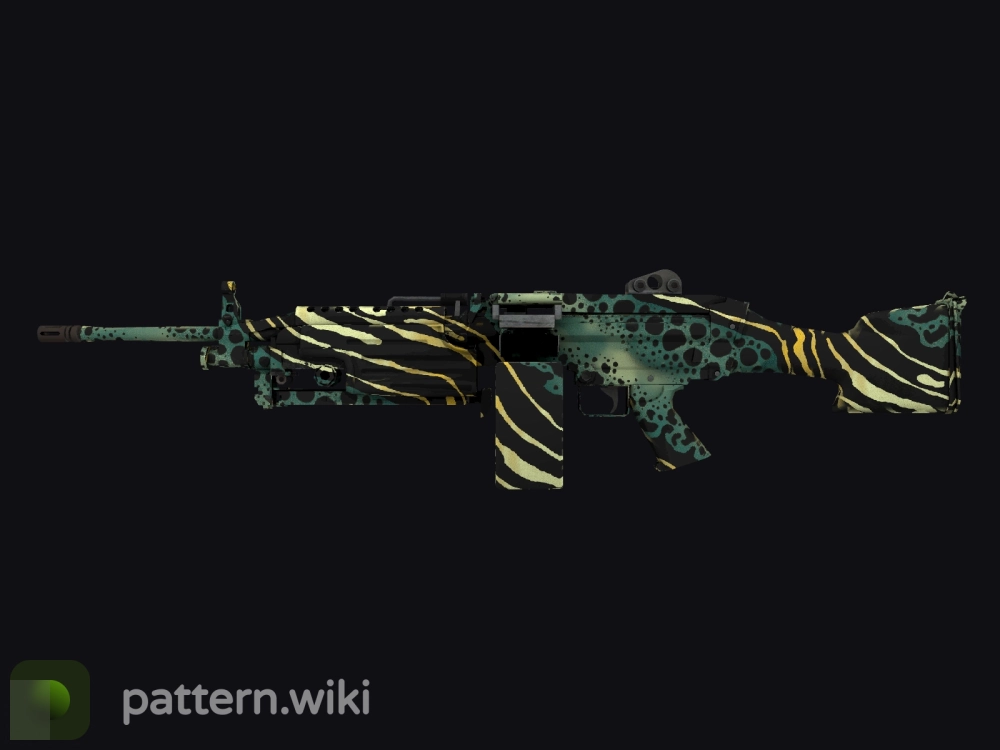 M249 Emerald Poison Dart seed 662