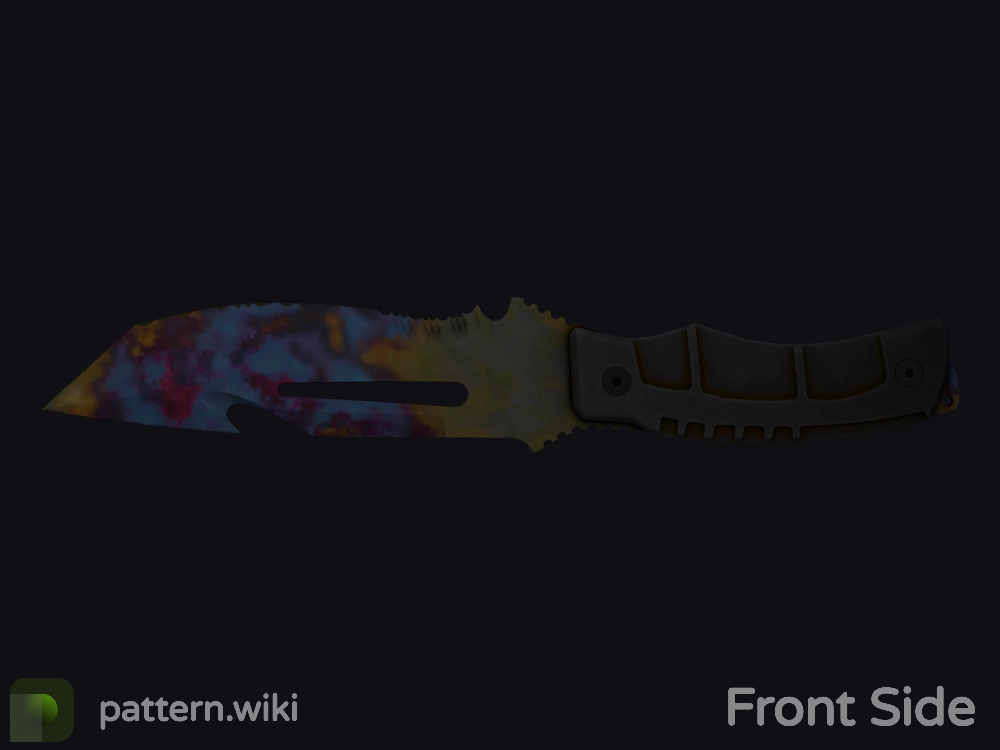 Survival Knife Case Hardened seed 198