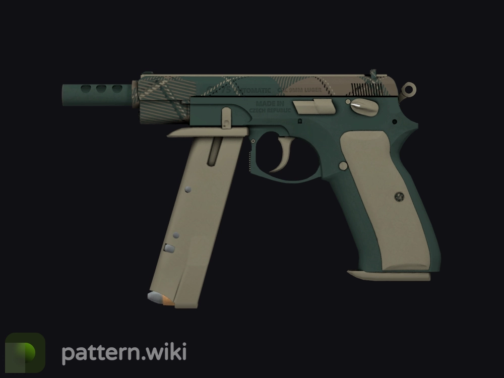 CZ75-Auto Green Plaid seed 778