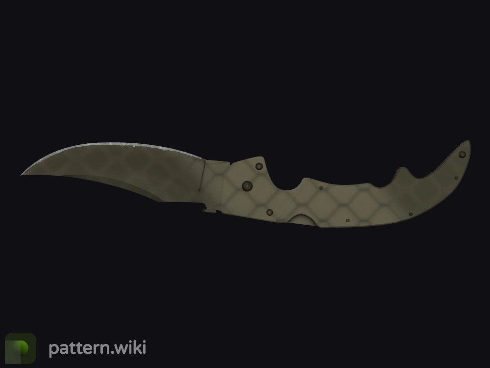 Falchion Knife Safari Mesh seed 360