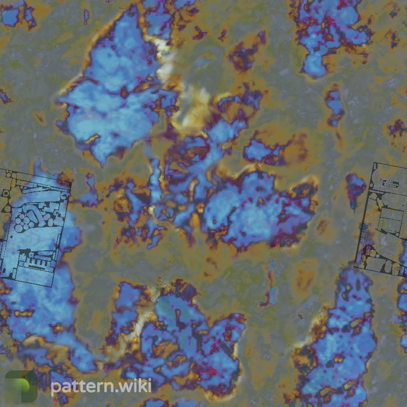 Five-SeveN Case Hardened seed 630 pattern template