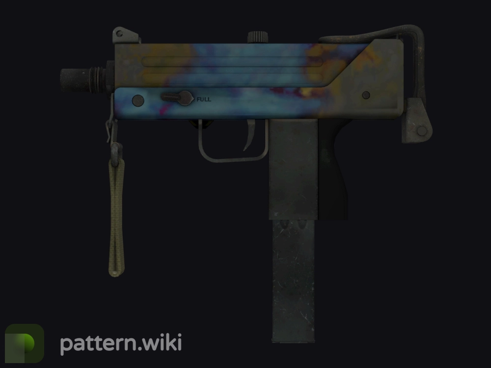 MAC-10 Case Hardened seed 924