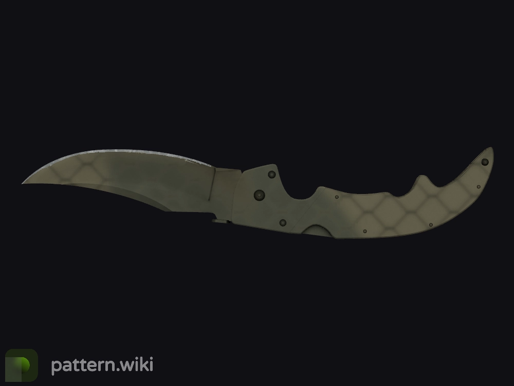 Falchion Knife Safari Mesh seed 898