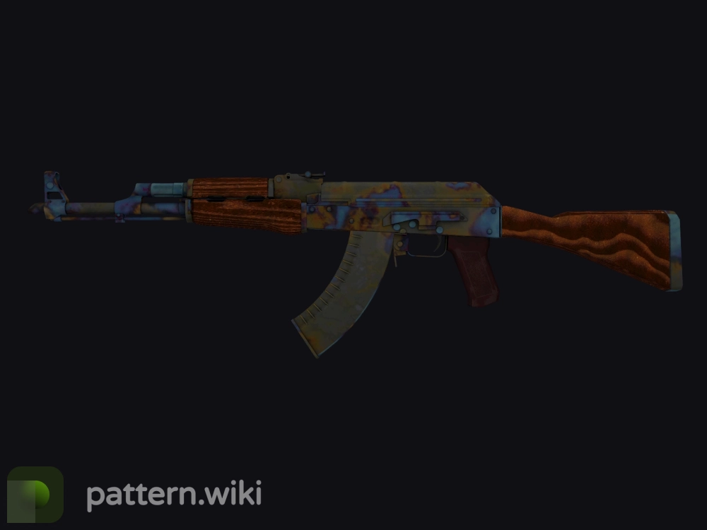 AK-47 Case Hardened seed 837