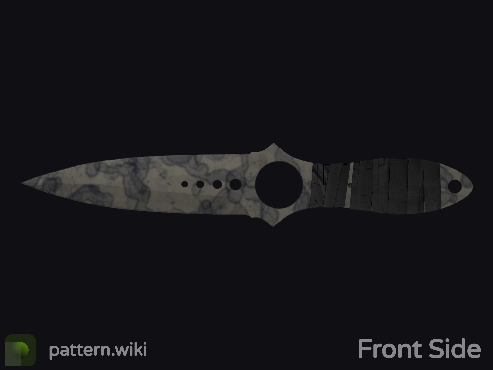 Skeleton Knife Stained seed 108