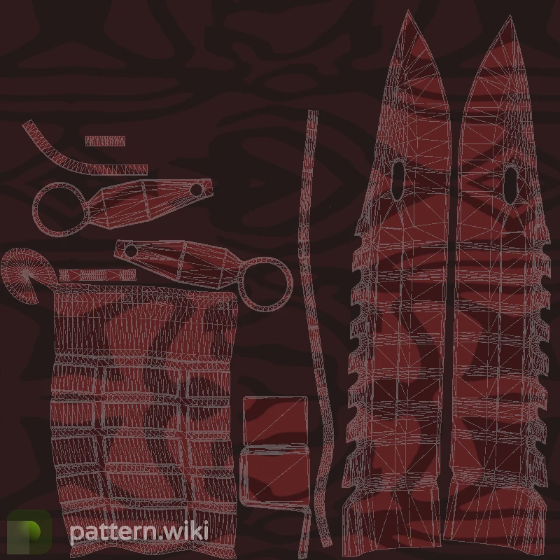 M9 Bayonet Slaughter seed 350 pattern template