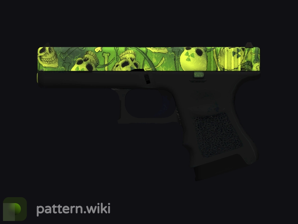 Glock-18 Nuclear Garden seed 197