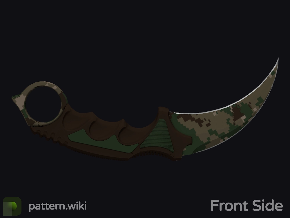 Karambit Forest DDPAT seed 541