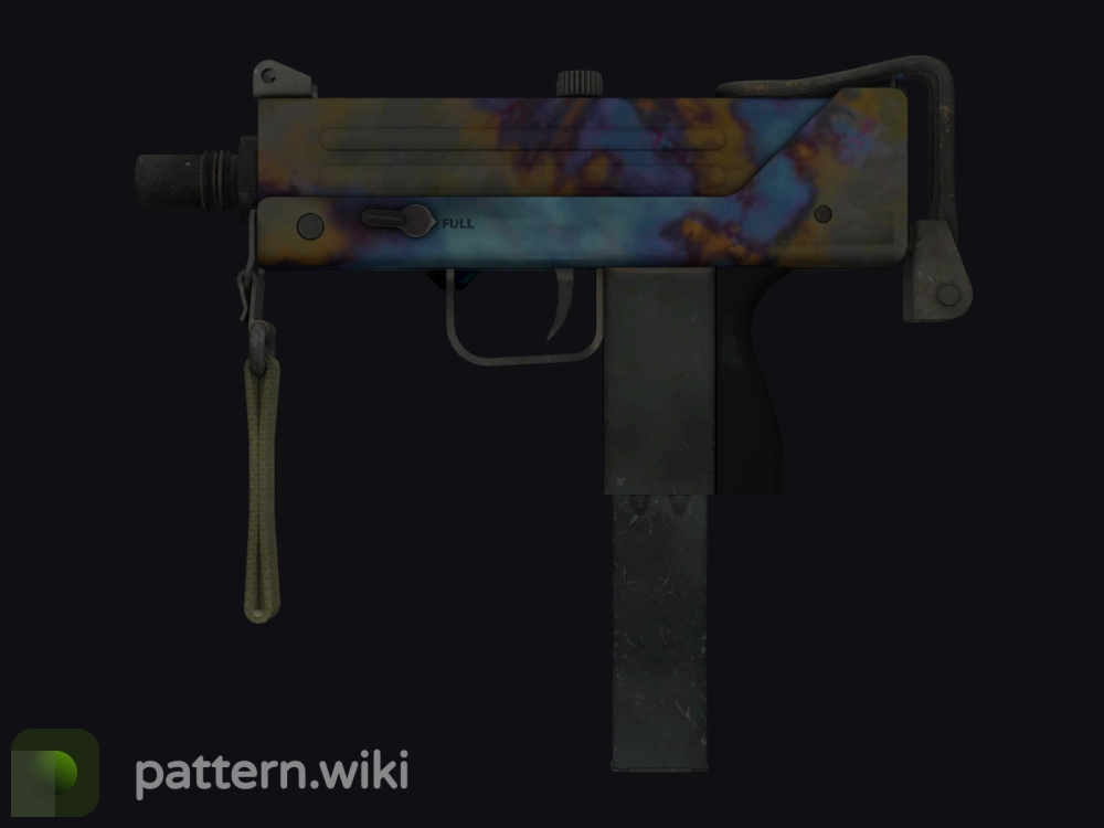 MAC-10 Case Hardened seed 191