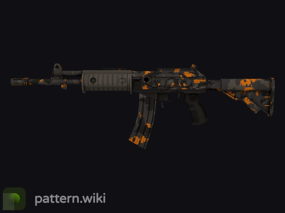 Galil AR Orange DDPAT seed 612