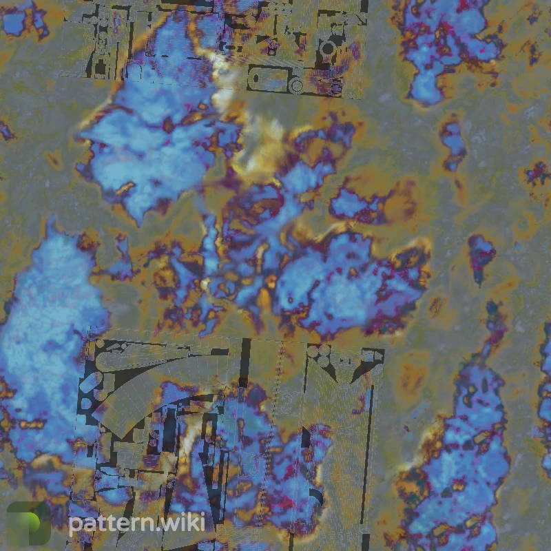 AK-47 Case Hardened seed 737 pattern template