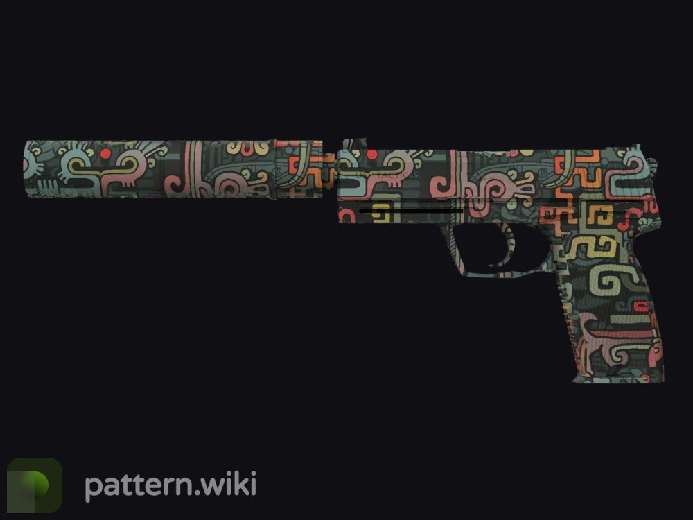 USP-S Ancient Visions seed 253