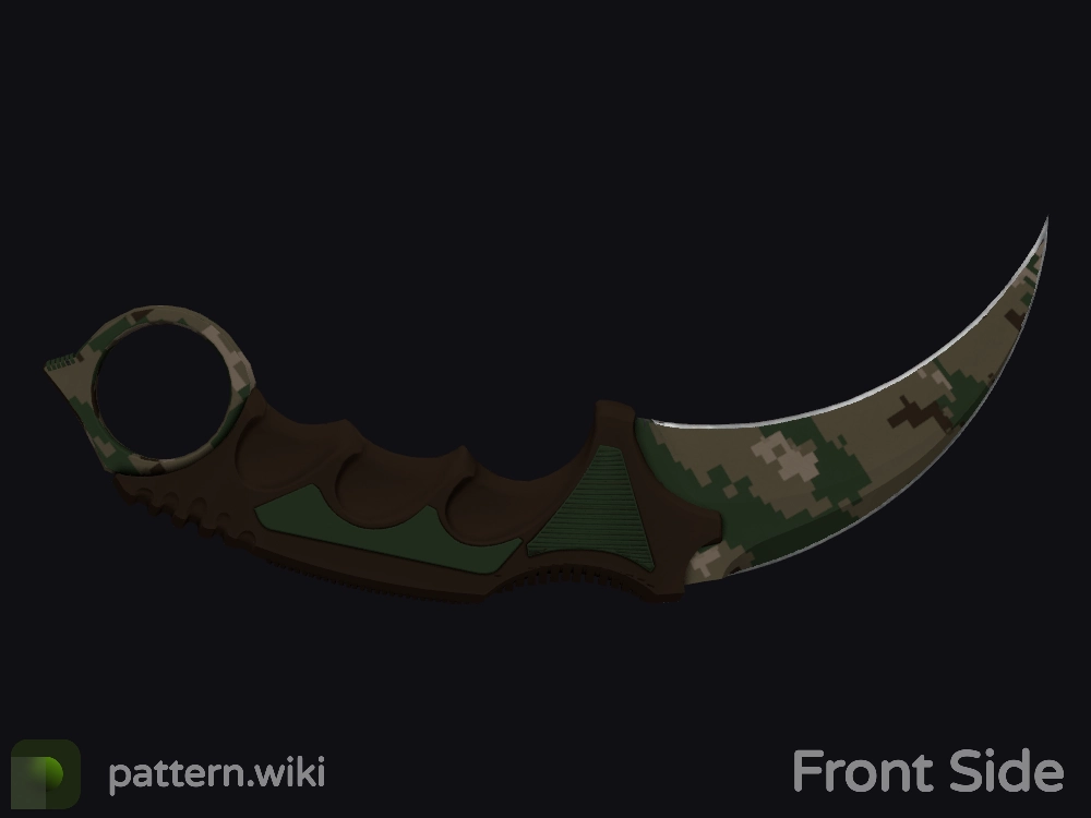 Karambit Forest DDPAT seed 106