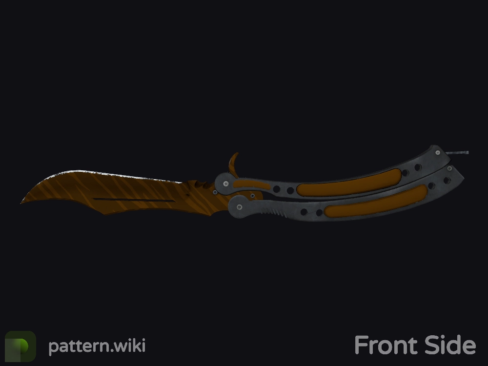 Butterfly Knife Tiger Tooth seed 588